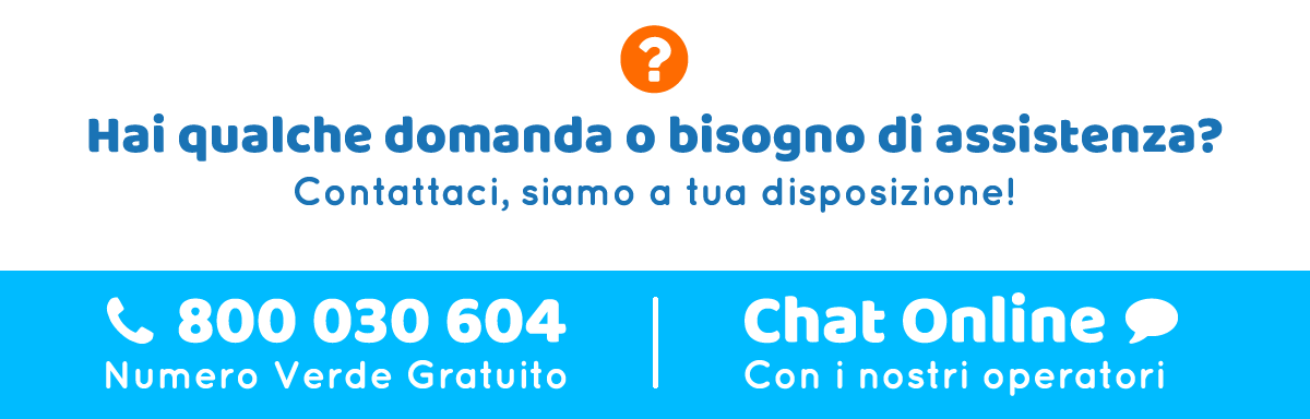Numero verde e chat assistenza | Mister Festa
