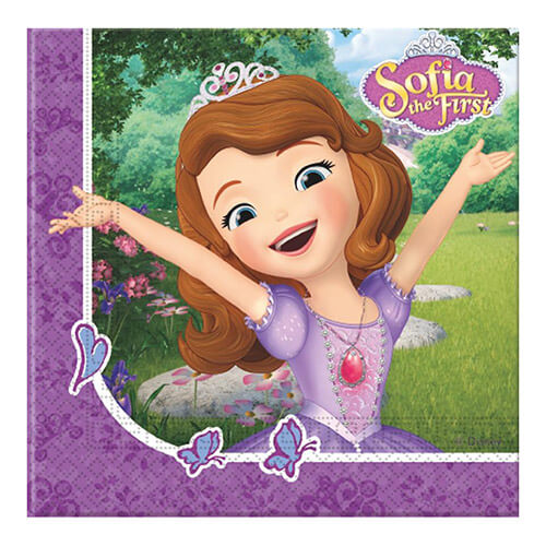 Tovaglioli Sofia la principessa Disney la Tavola in Festa