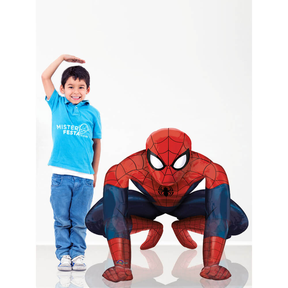 Palloncino Spider-Man mascotte AirWalkers 1 pezzo