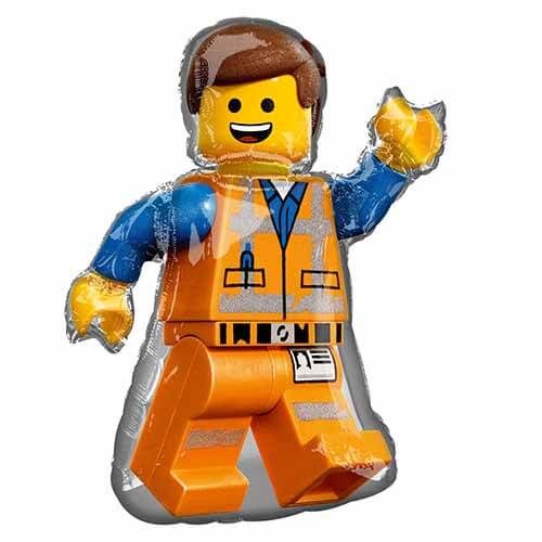 Palloncino Lego Movie Emmet Mattonowski SuperShape 1 pezzo